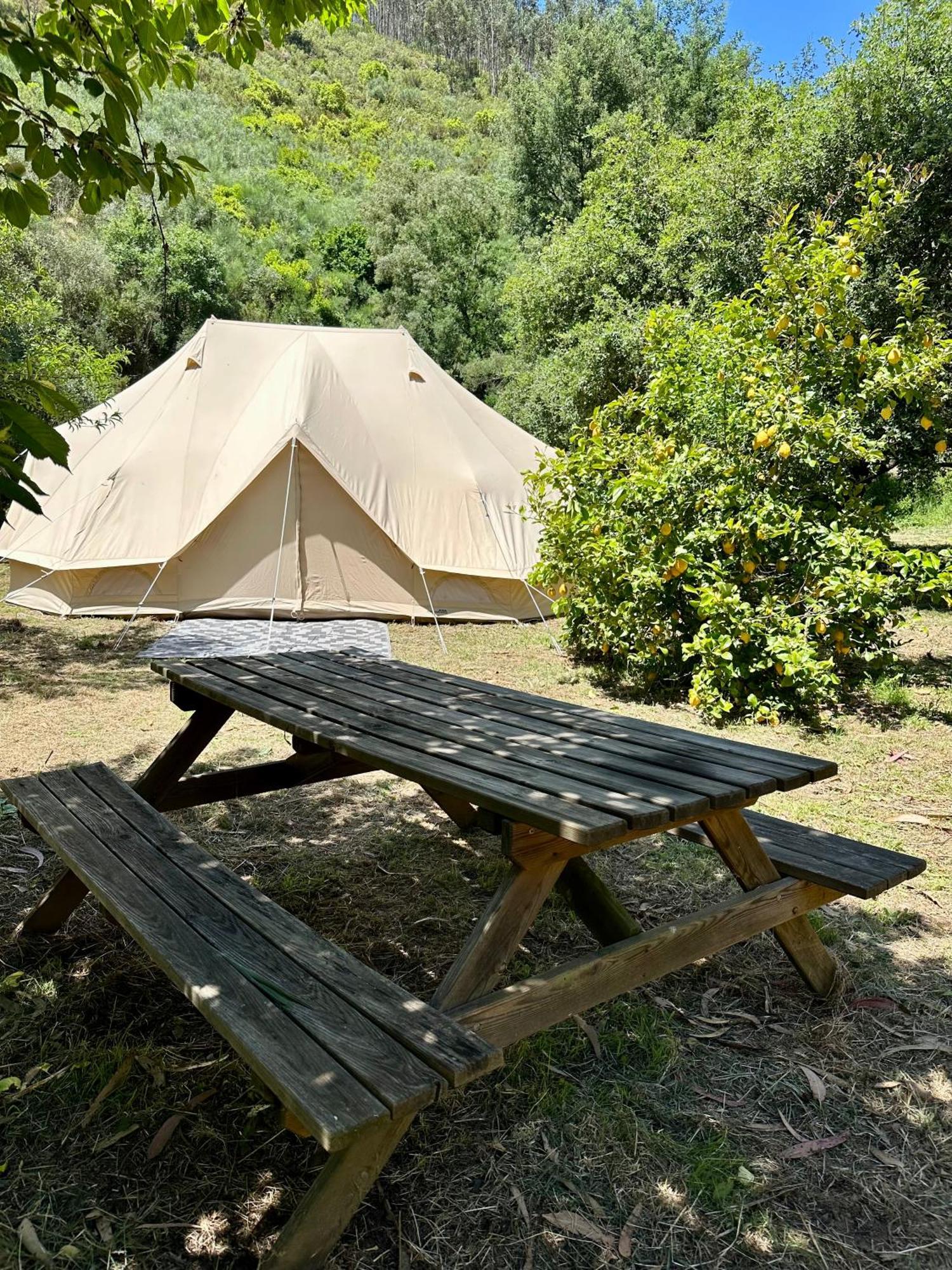 Giant Canvas Rental Tent Agro-Turismo Quinta Da Fonte Figueiro Dos Vinhos Exterior foto